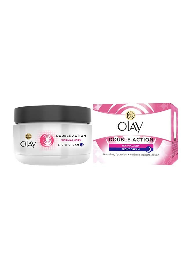 Olay Double Action Night Cream For Normal/Dry Skin 50ml  - Image 2