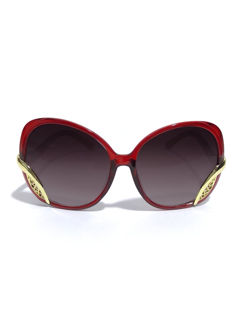 Generic Women's Sport Semi Round Frame Sunglasses  - Image 2