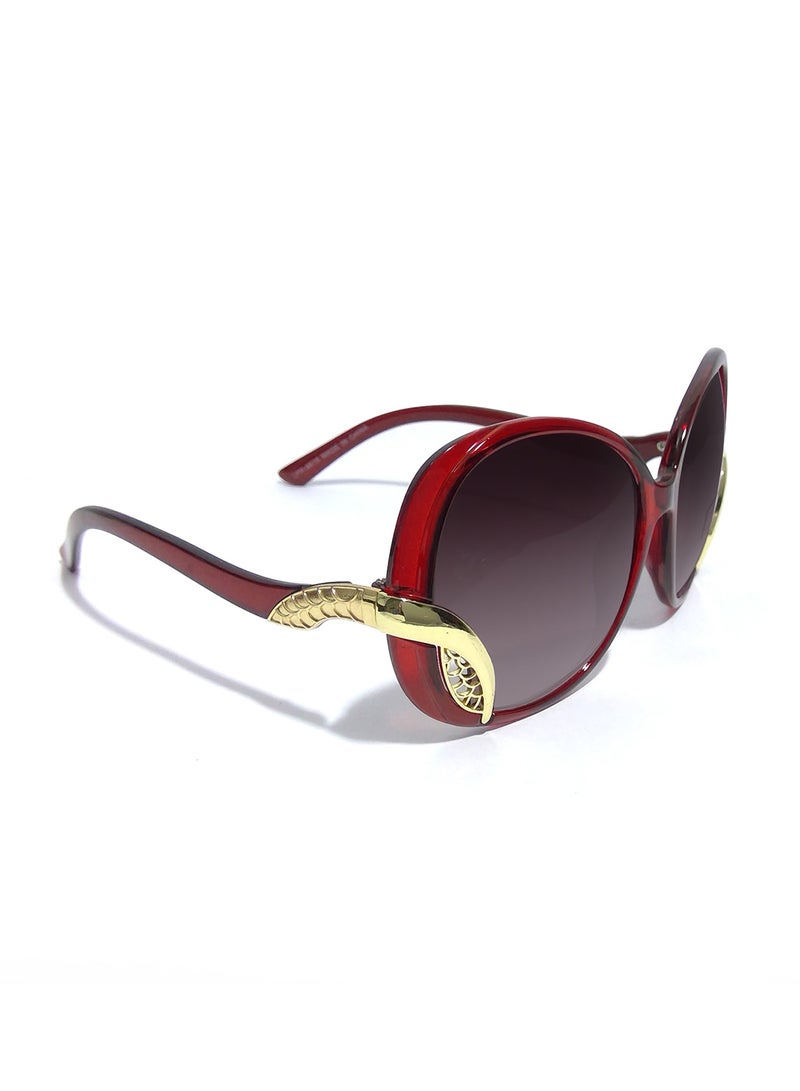 Generic Women's Sport Semi Round Frame Sunglasses  - Image 1