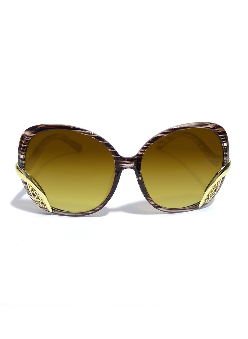 Generic Women's Sport Semi Round Frame Sunglasses  - Image 2