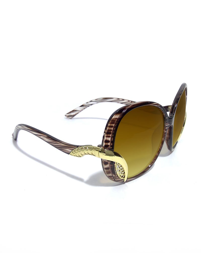 Generic Women's Sport Semi Round Frame Sunglasses  - Image 1