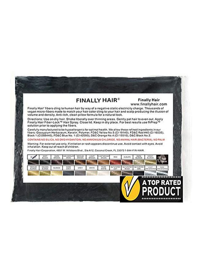 Finally Hair Premium Hair Loss Concealer Black 56grams - Image 1