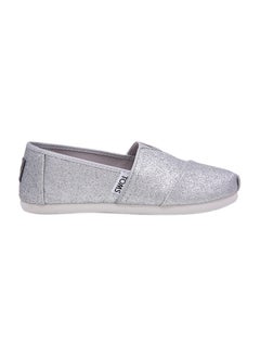 Glimmer Youth Classic Loafers Silver