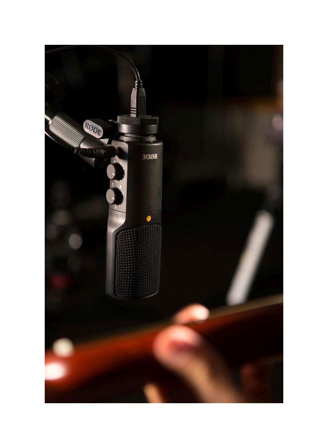 RODE - Studio-Quality USB Microphone NT-USB Black - Image 1