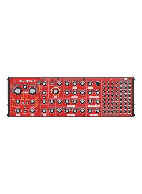 Neutron Paraphonic Analog Semi-Modular Synthesizer NEUTRON Red/Black
