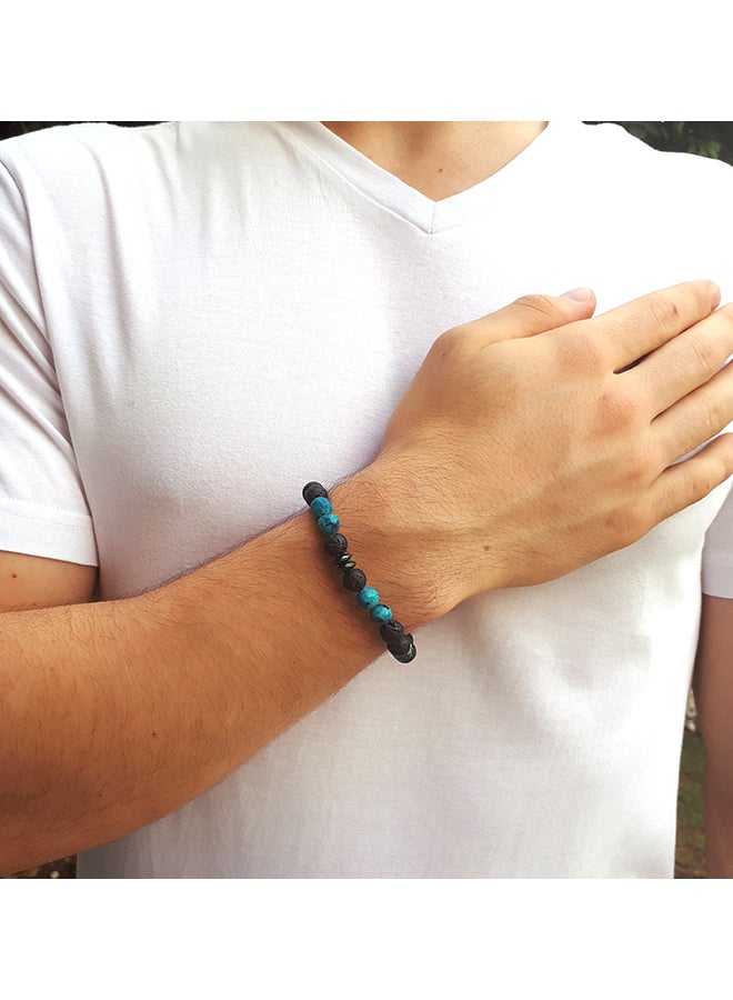 ألوان سوار مطاطي مرصع بالأحجار - Image 3