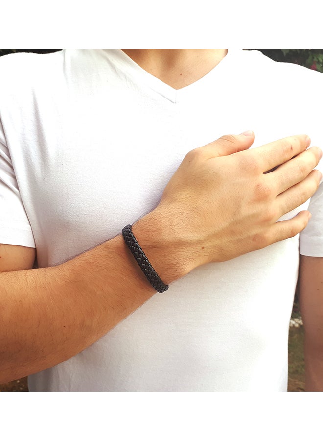 Alwan - Leather Adjustable Bracelet - Image 1