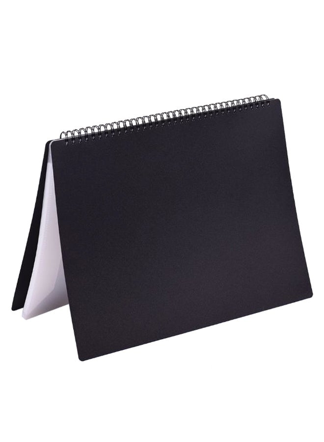 Multi-Functional Note Book,A4 Size,20 Sheets Black - Image 2