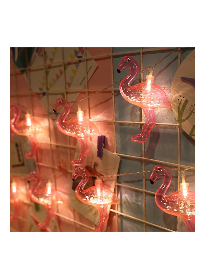 Flamingo USB Plug LED String Decorative Lamp Red 20 X 10 X 4cm - Image 3