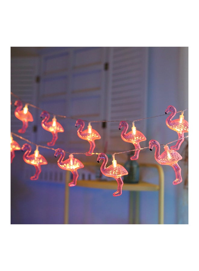 Flamingo USB Plug LED String Decorative Lamp Red 20 X 10 X 4cm - Image 2