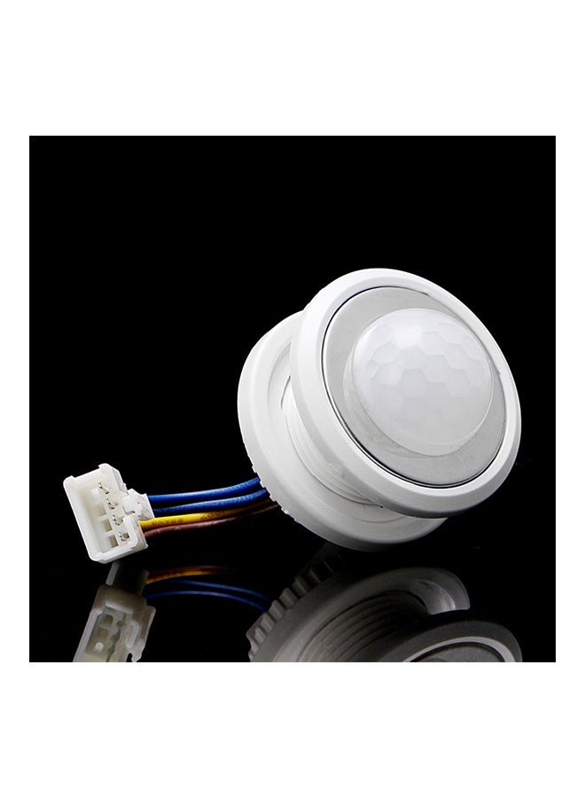 Pir Detector Infrared LED Motion Sensor Switch Light White 40mm - Image 2