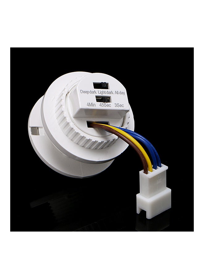 Pir Detector Infrared LED Motion Sensor Switch Light White 40mm - Image 3