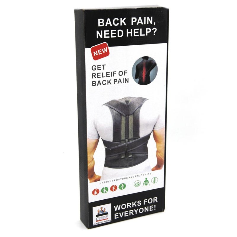 Adjustable Posture Corrector Back Support Belt - Image 1