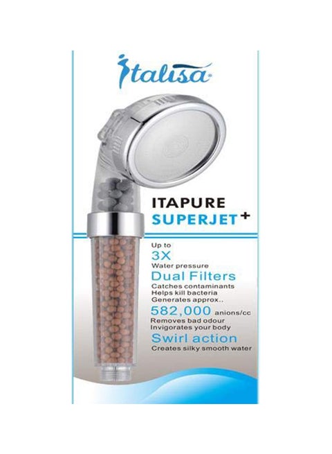 Itapure Superjet Plus Shower Filter Silver