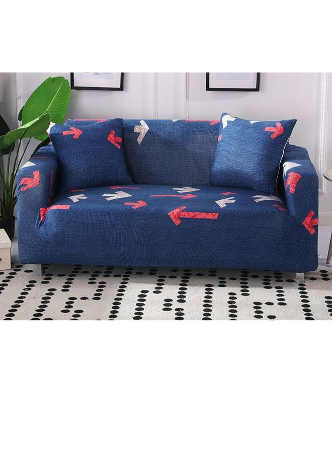 Comfortable Arrows Pattern Sofa Slipcover Blue/Red/White 90x140cm - Image 3