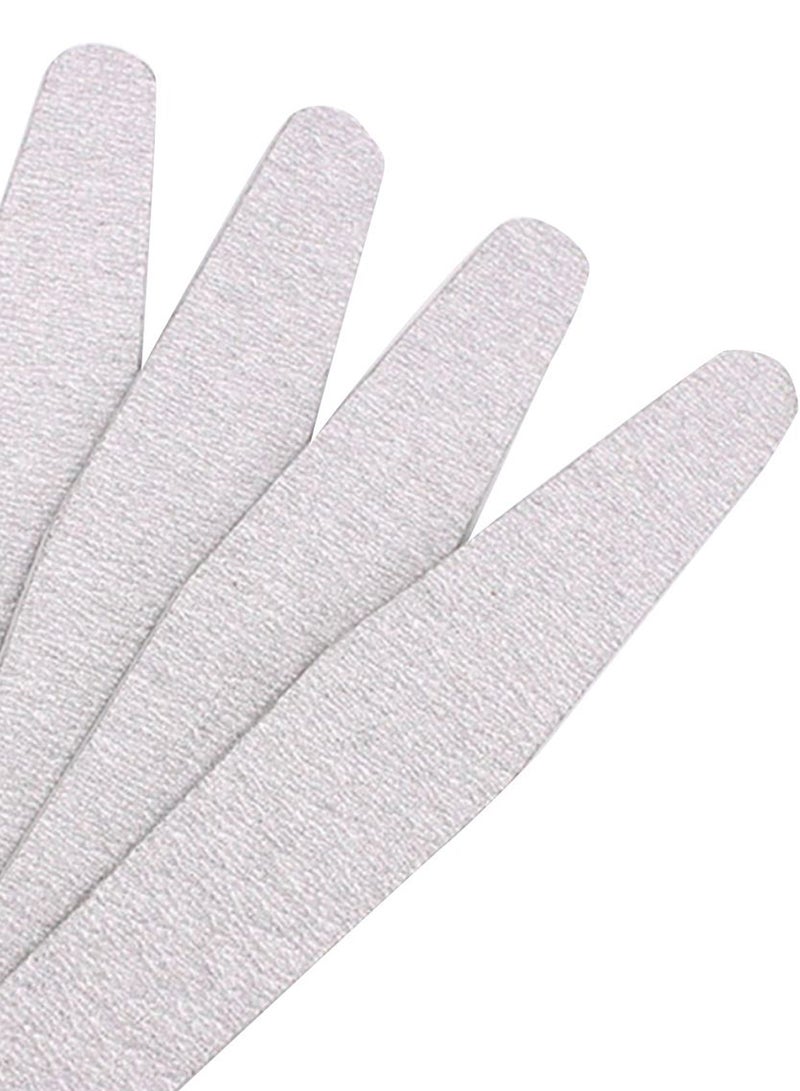 مجموعة مبارد متينة للعناية بالأظافر من 4 قطع رمادي - Image 2