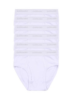 6-Piece Solid Classic Briefs Signature White