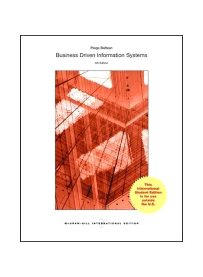 Business-Driven Information Systems paperback english - 16-Apr-13