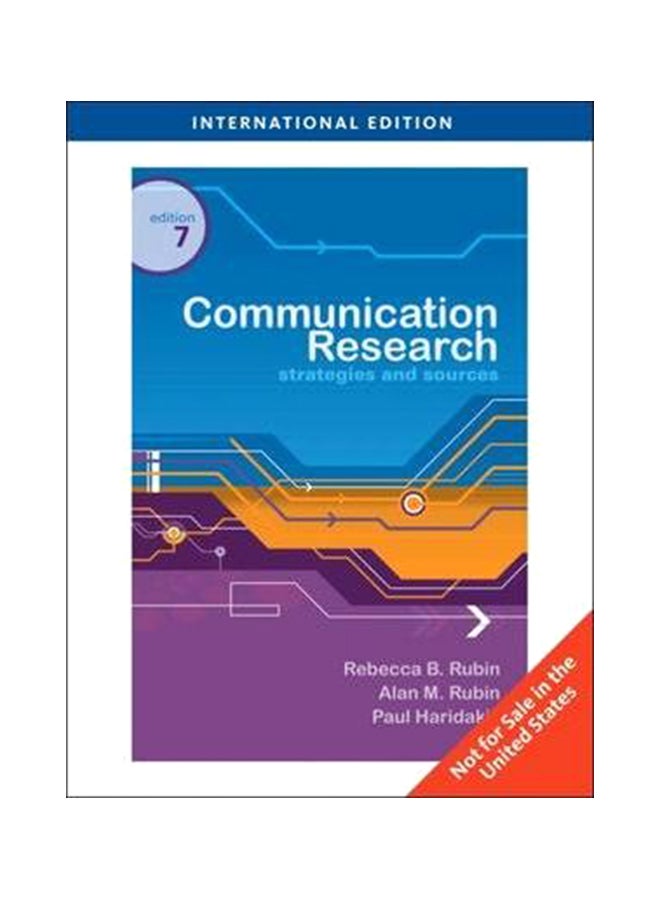 Communication Research: Strategies And Sources paperback english - 20-Apr-09 - v1573294302/N31969481A_1