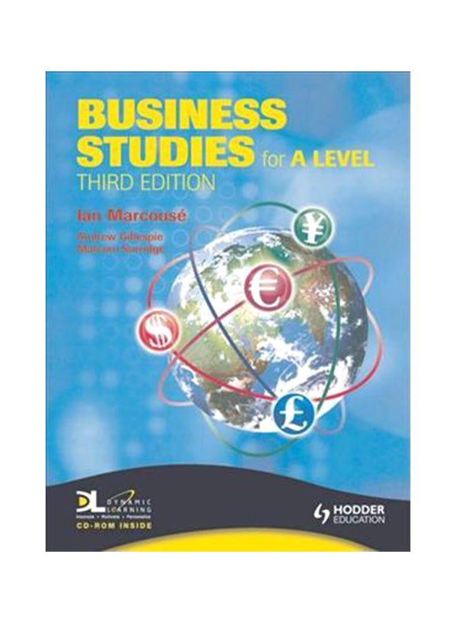 Business Studies For A Level 3Rd Ed Paperback English by I. Marcouse - 39767 