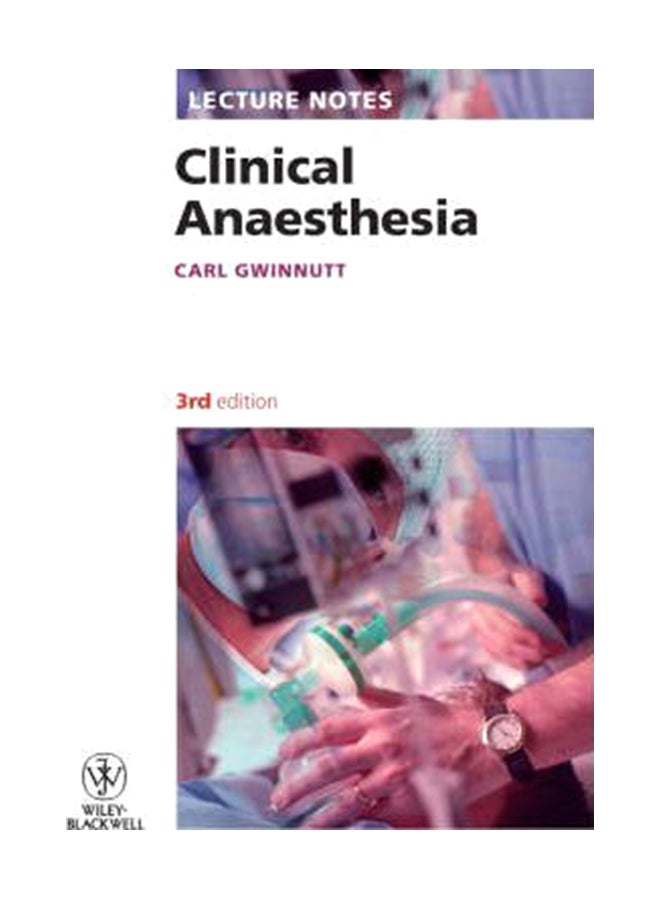 Clinical Anaesthesia Paperback English by GWINNUTT, C - 26-Aug-08