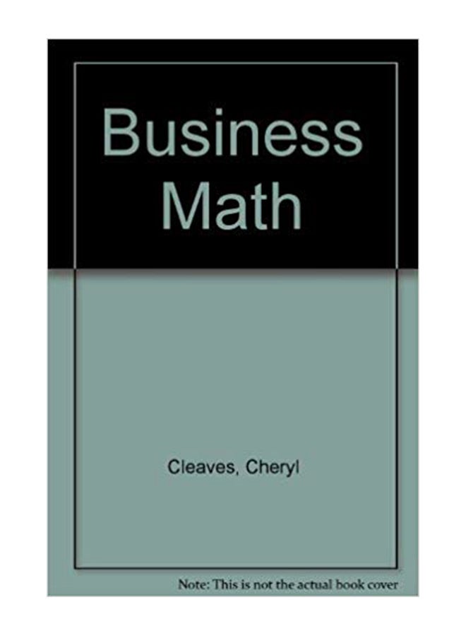 Business Math: And Study Guide 8Th Ed paperback english - 01-Jul-01 