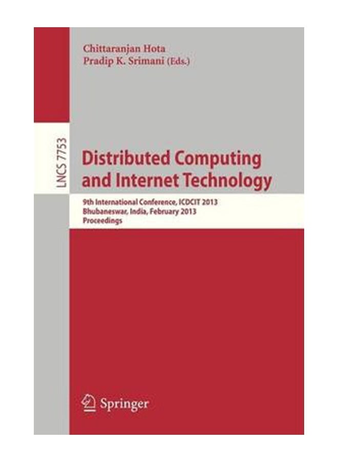 Distributed Computing And Internet Technology Paperback English by Chittaranjan Hota 