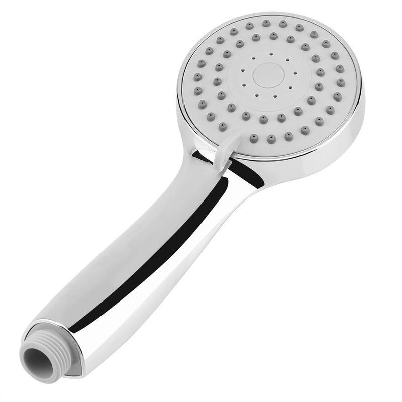 رأس دش بضغط قوي مطلي بالكروم ويحمل باليد فضي - Image 3