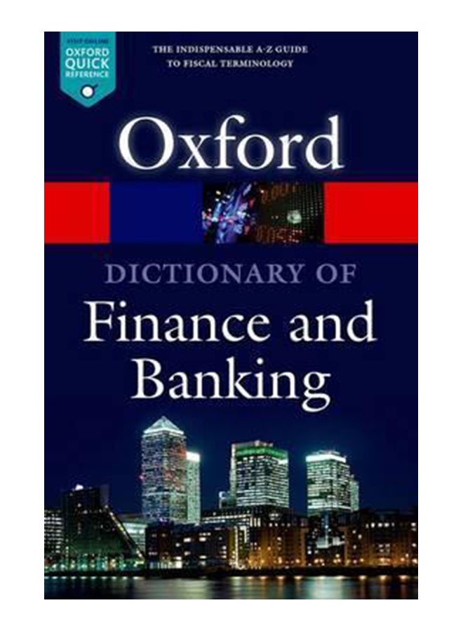 A Dictionary Of Finance And Banking Paperback English by Market House Books Limited - 41974 