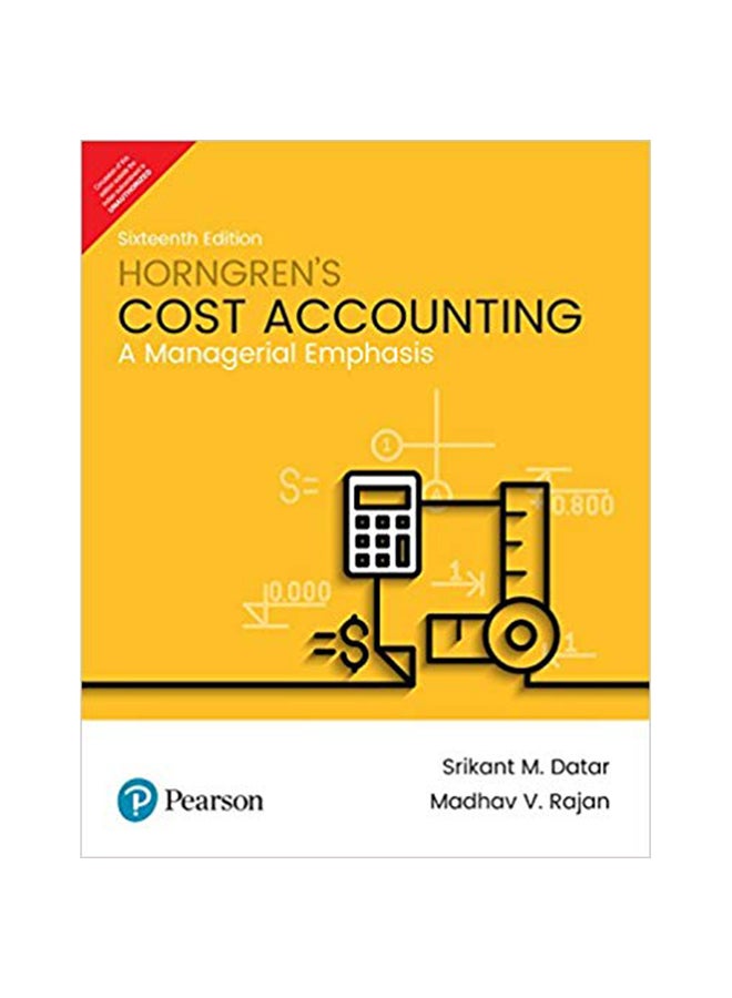 Cost Accounting Paperback English by Srikant M. Datar - 25-Nov-17 