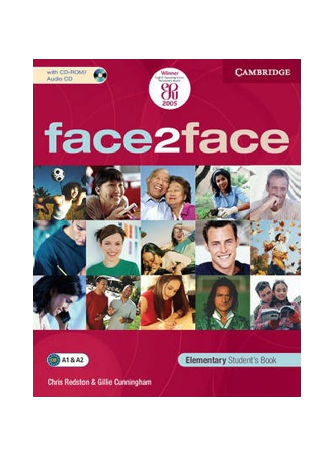 Face2face Elementary Student  Book With Cd Rom Audio Cd Paperback English by Chris Redston - 16-May-05
