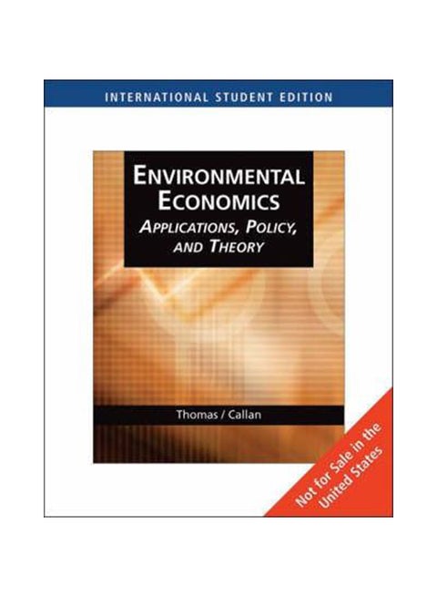 Environmental Economics And Management: Theory, Policy And Applications paperback english - 07-Jan-07