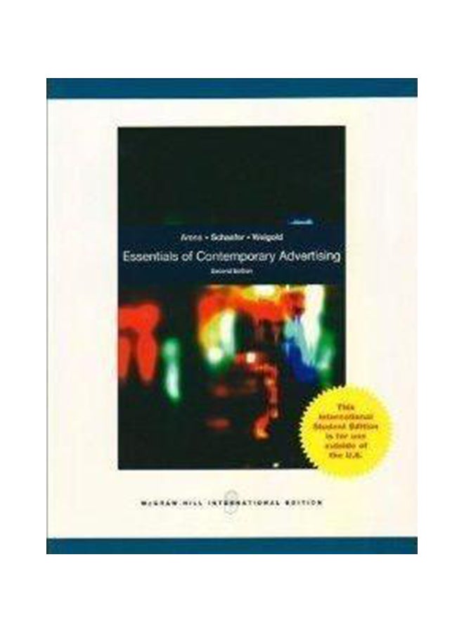 Essentials Of Contemporary Advertising Paperback English by Christian Arens - 01-May-08 
