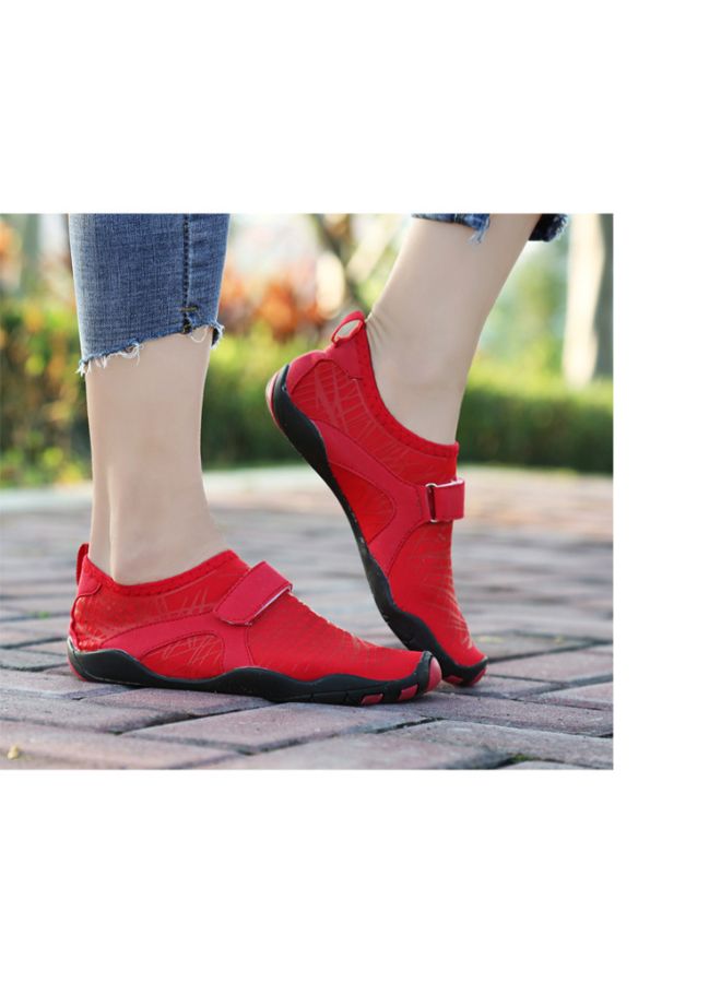 Slip-On Casual Sneakers Red  - Image 3