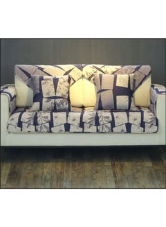 Retro Style Non-Slip Comfy Sofa Cover Multicolour