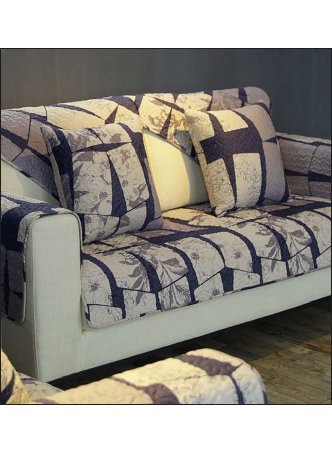 Generic - Retro Style Non-Slip Comfy Sofa Cover Multicolour - Image 1