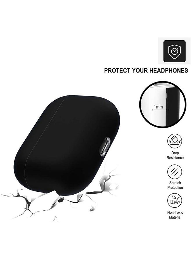 LNKOO Protective Case Cover For Apple AirPods Pro Black  - Image 3