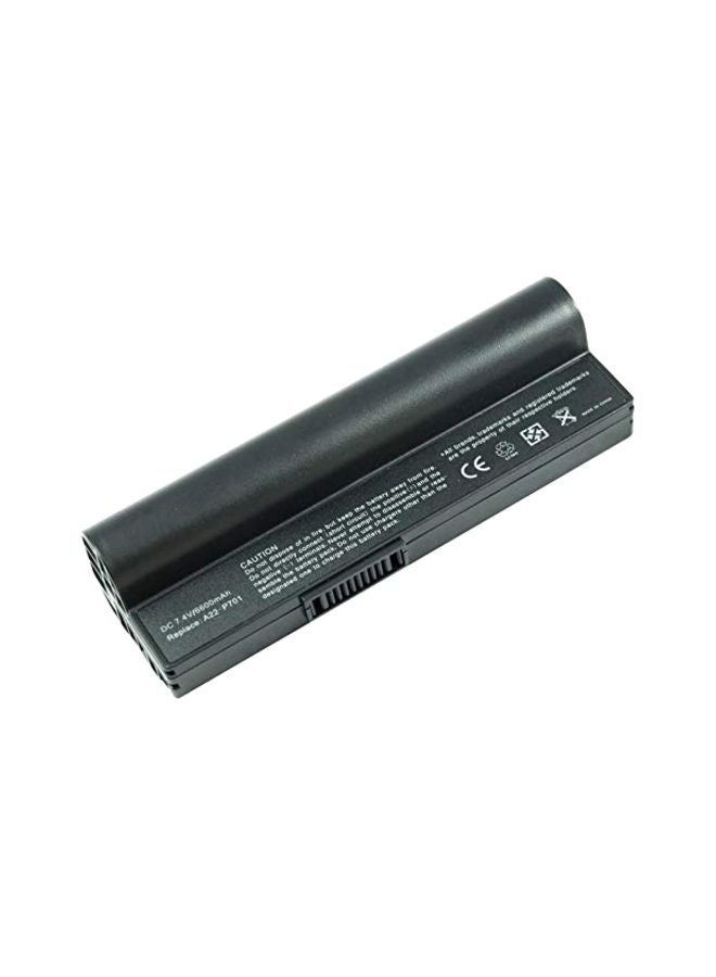 Elivebuyind - 6600.0 mAh Replacement Laptop Battery For Asus Eee PC 701 Black - Image 1