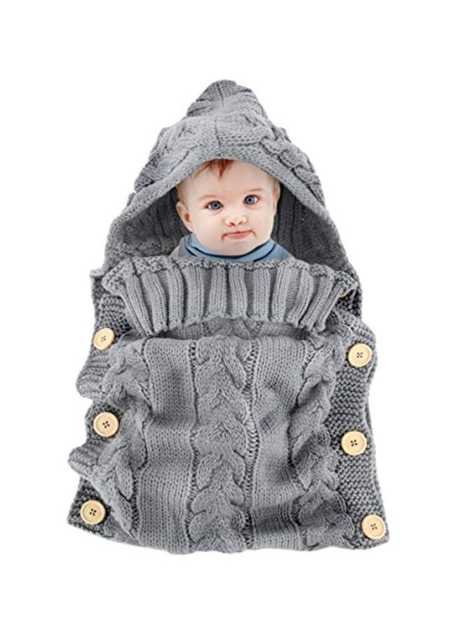 Knitted Wrap Swaddle Blanket - v1573469036/N32015453A_3