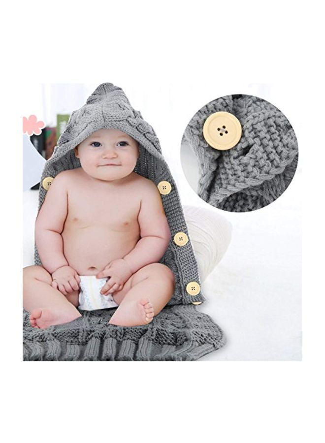 Knitted Wrap Swaddle Blanket - v1573469037/N32015453A_4