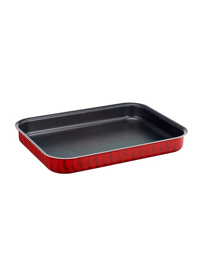 Tefal Les Specilistes Roaster Rect 25x19Cm With Comfort Touch Assorted Kitchen Tool Black/Red  - Image 1