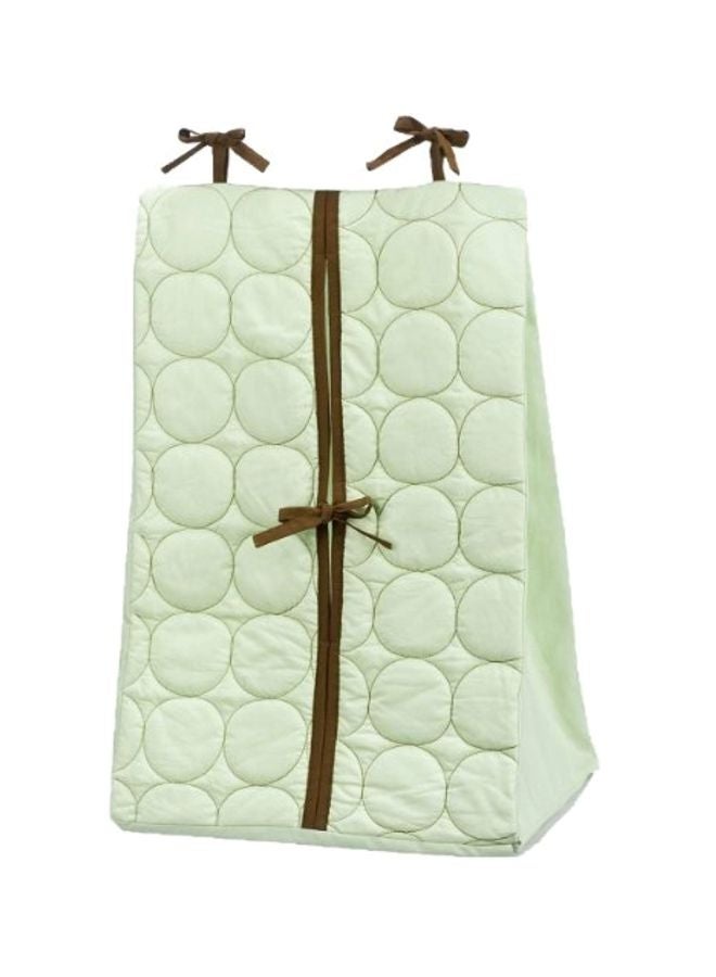 Bacati Cotton Quilted Diaper Stacker 