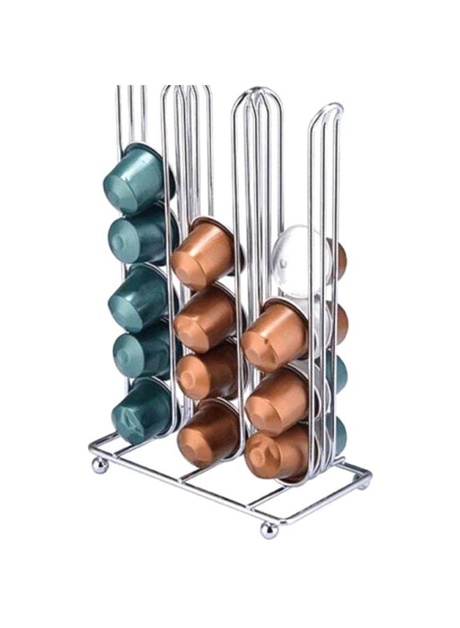 Holder Capsule For Nespresso Silver