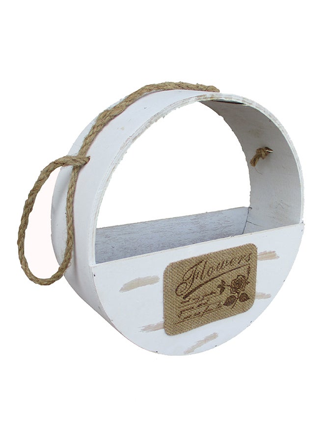 Kmte Flower Stand White 27x27 cm - Image 1