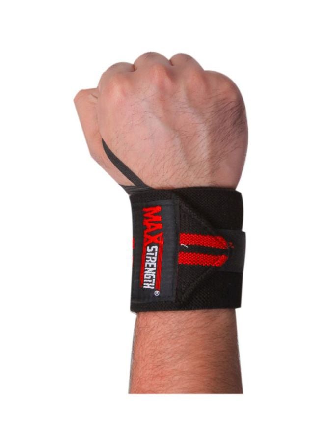 ماكس سترينث رباط معصم لرفع الأثقال قابل للتعديل من قطعتين 25سم - Image 2