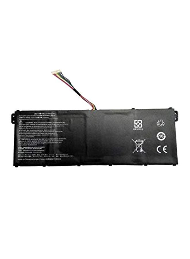 2200.0 mAh Replacement Laptop Battery For Acer AC14B8K Black