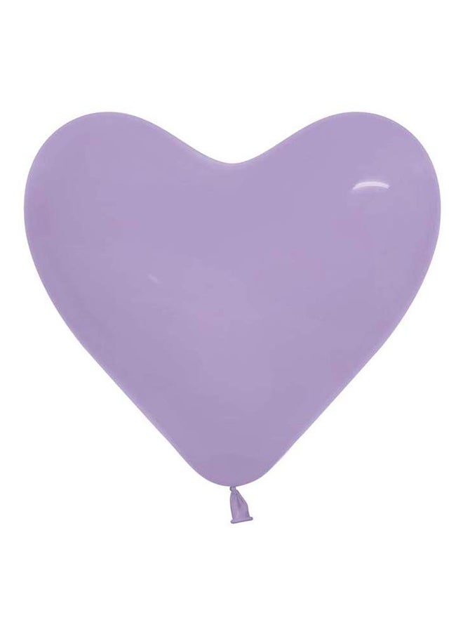 Sempertex 50-Piece Heart Shaped Balloon Set 868767 6inch - Image 1