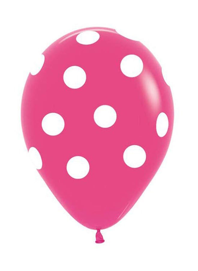 50-Piece All Over Polka Dots Round Latex Balloon Set - v1573490121/N31910795A_1