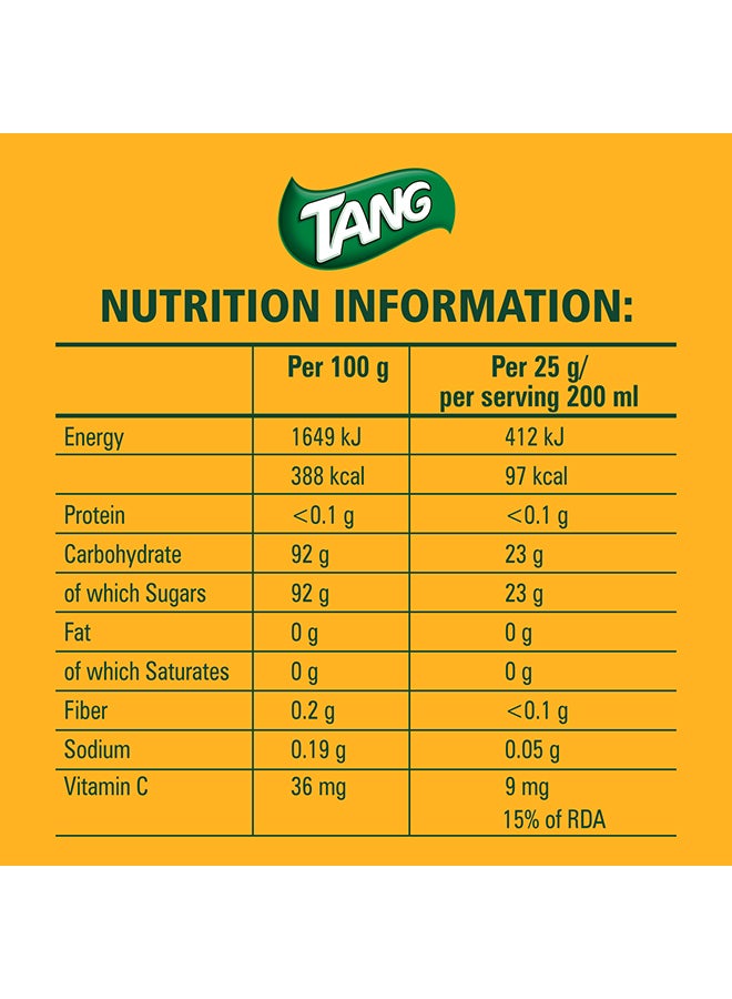 Tang Pineapple Juice Powder 375g 375 g - Image 5