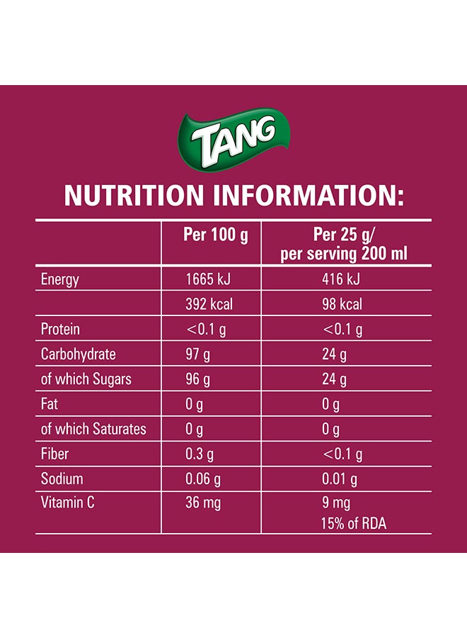 Tang Mango Juice Powder 375g - Image 5